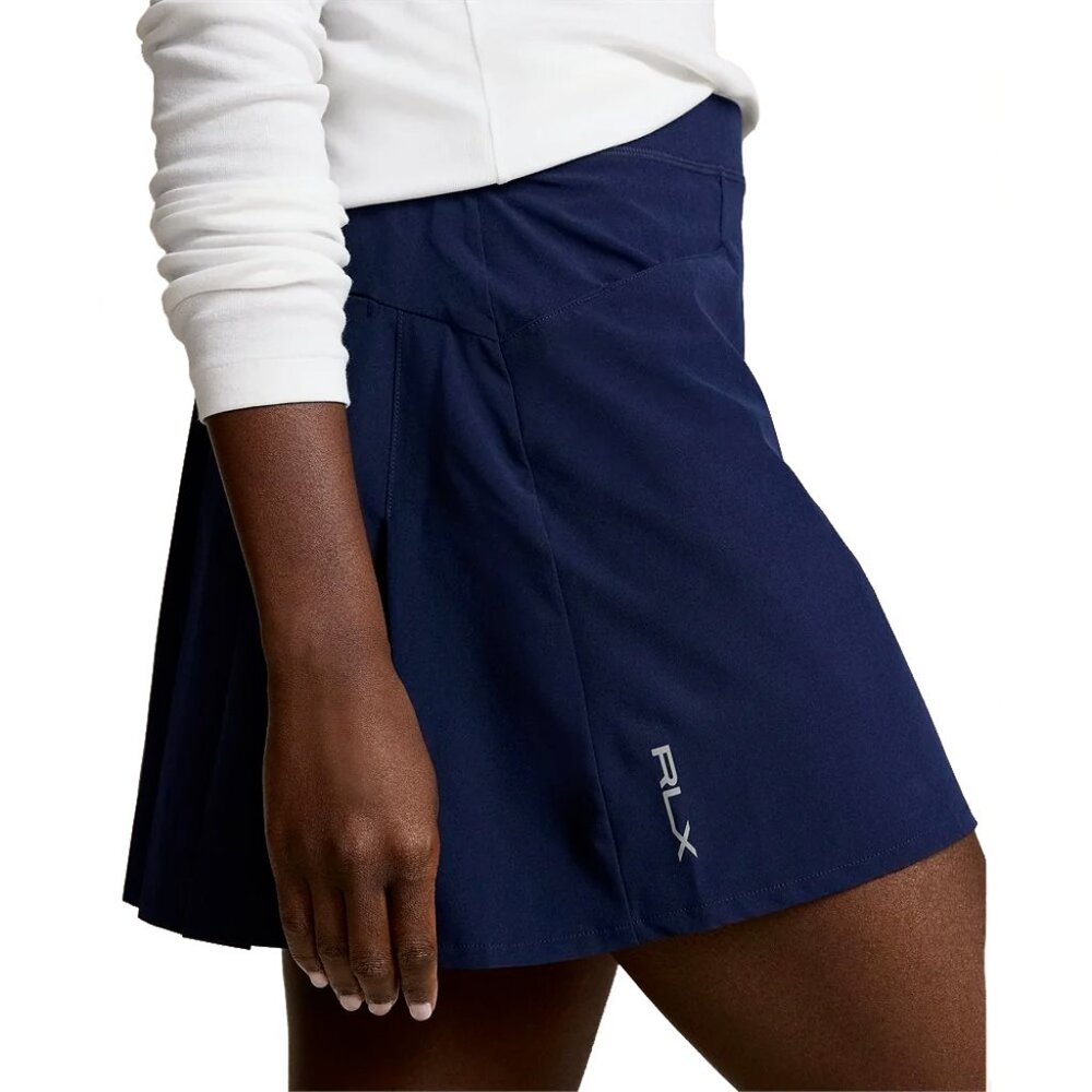 NWT RLX Ralph Lauren Women's Back Pleated Skort Performance Skirt